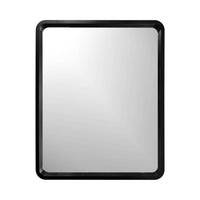 Miroir Harmony noir 25 x 31