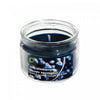 Pot parfumé de 3 oz en verre à arôme de bleuets sauvages avec couvercle - ensemble de 4 bougies