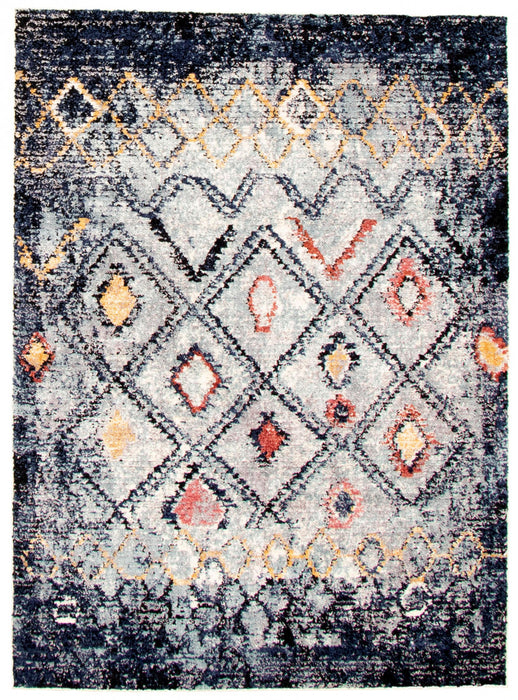 Carpette Makondo Classic bleu - 8 pi 0 pox 10 pi 0 po
