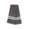 Essuie-mains gris froid 16 x 27 de luxe - ensemble de 6 serviettes
