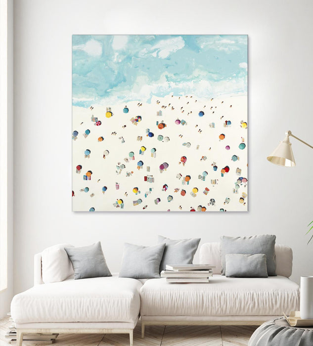Œuvre d’art murale Giant Art « Beach Days » 54 x 54