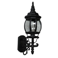 Applique murale III Classico noire à 1 ampoule pour l'extérieur