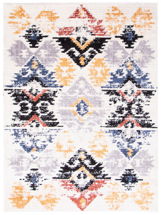 Carpette Paloma Kashkuli blanche - 5 pi 3 po x 7 pi 3 po