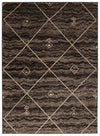 Tapis Grande Marron / Ivoire 7pi 10 po X 10pi 2po