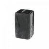 Porte-brosse à dents noir granite en céramique - ensemble de 2 accessoires pour salle de bain