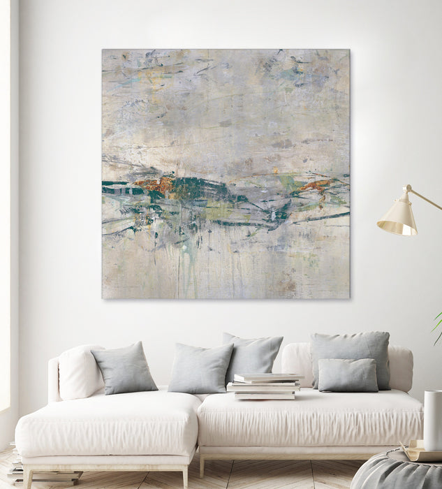 Œuvre d’art murale Giant Art « Broken Road Iii » 72 x 72