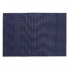 Napperon Regalia bleu marine en vinyle - ensemble de 12