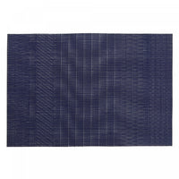 Napperon Regalia bleu marine en vinyle - ensemble de 12