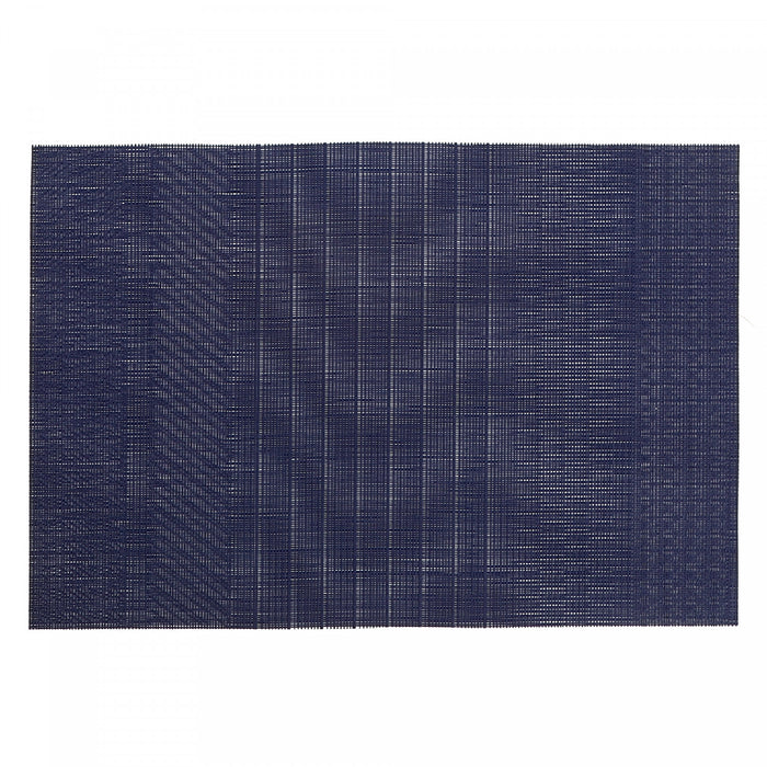 Napperon Regalia bleu marine en vinyle - ensemble de 12