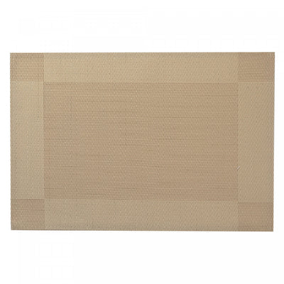 Vinyl Placemat Classic Natural - Set of 12|Napperon de couleur naturelle en vinyle de style classique - ensemble de 12