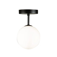 Plafonnier semi-affleuré Comet à 1 ampoule