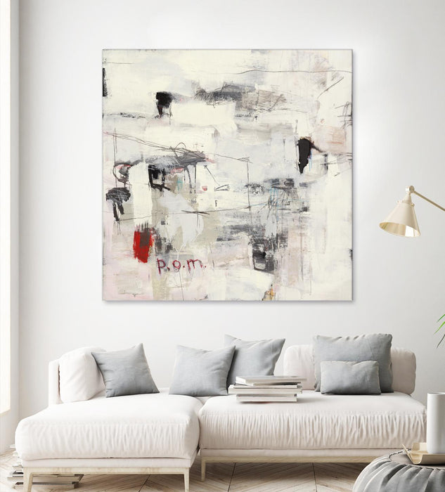 Œuvre d’art murale Giant Art « Piece Of Mind » 72 x 72