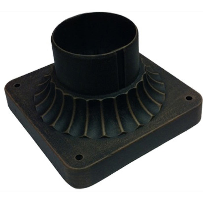 Fixation de base pour lampadaire II Classico noire