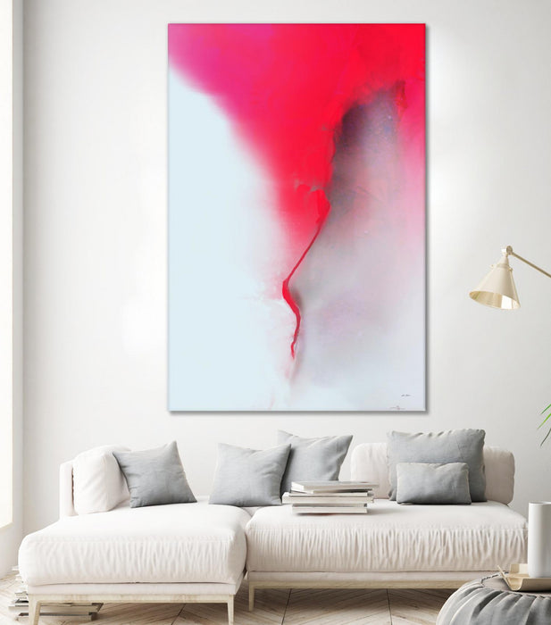 Œuvre d’art murale Giant Art « Blue Ice » 72 x 48