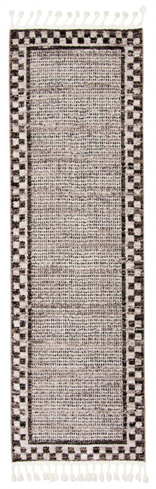  Carpette Vera Quattro ivoiregrise - 2 pi 7 po x 8 pi 4 po