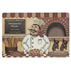 Napperon Eva 12 x 18 orné d’un chef cuisinier joyeux - ensemble de 12