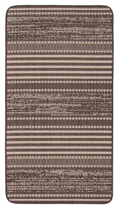 Carpette Wileen chocolat - 2 pi 2 po x 3 pi 11 po