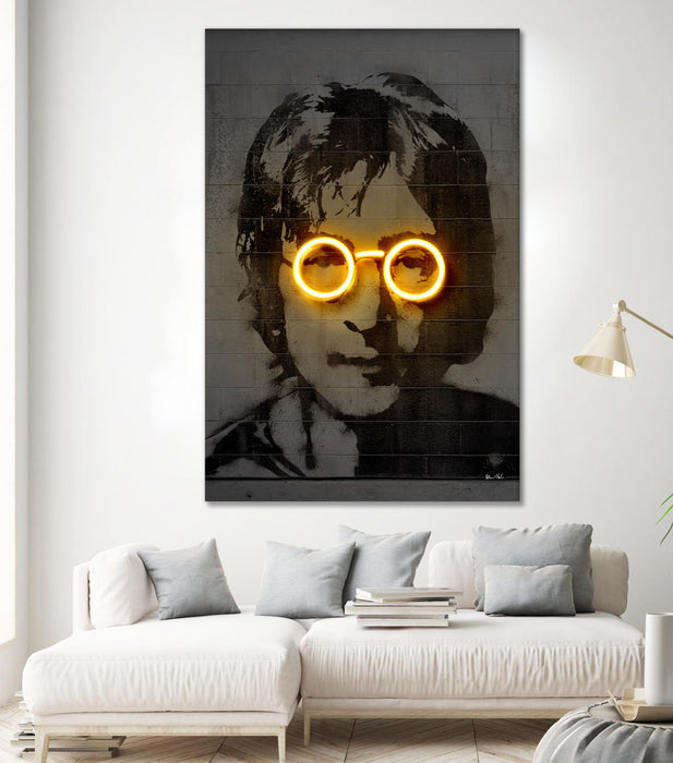 Œuvre d’art murale Giant Art « John Lennon » 84 x 54