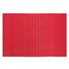 Napperon Regalia rouge en vinyle - ensemble de 12