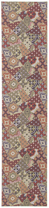 Carpette Bellezza rougevert 2 pi 2 po x 14 pi 0 po