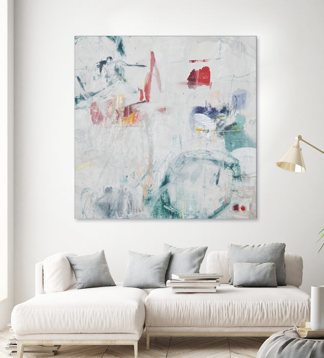 Œuvre d’art murale Giant Art « Lullaby Wishes Ii » 72 x 72
