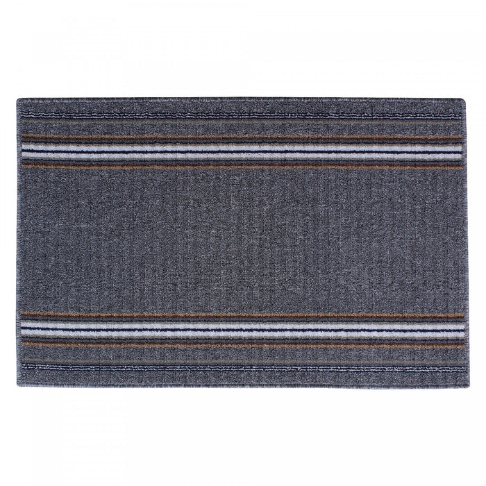 Tapis de plancher Zebra à motif d’ondulations transversales - 2 pi x 3 pi