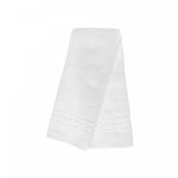 Essuie-main natté blanc 16 x 27 - ensemble de 6 serviettes