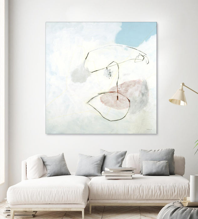 Œuvre d’art murale Giant Art « Sweet Solitude » 72 x 72