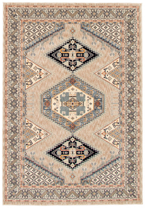 Carpette Quincy ivoire - 5 pi 3 po x 7 pi 3 po 