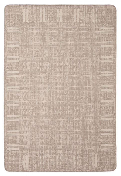 Carpette Joni taupe - 4 pi 4 po x 6 pi 5 po