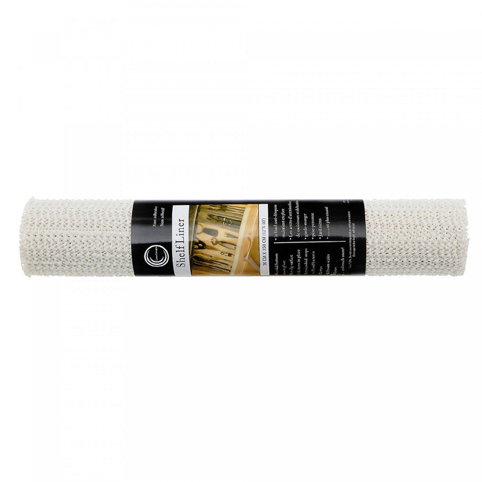 Tapis antidérapant blanc de 12 po x 60 po en PVC - ensemble de 6 articles pour le rangement dans la cuisine