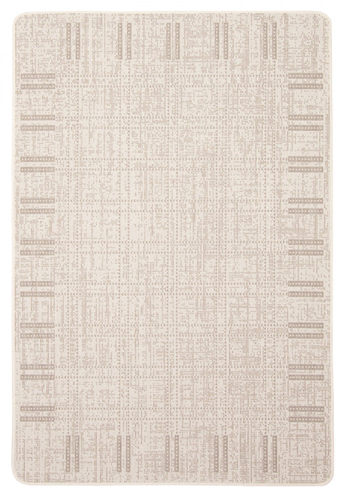 Carpette Joni ivoire - 4 pi 4 po x 6 pi 5 po
