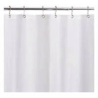 Doublure de rideau de douche blanche 70 x 72