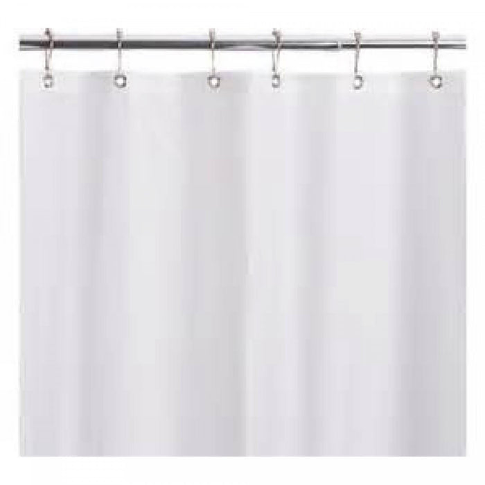 Doublure de rideau de douche blanche 70 x 72