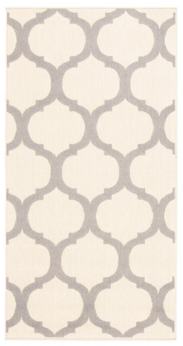 Carpette Sophie gris clair - 2 pi 8 po x 4 pi 11 po