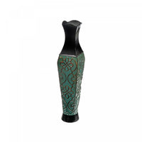 Vase Obsidian 24 po en métal
