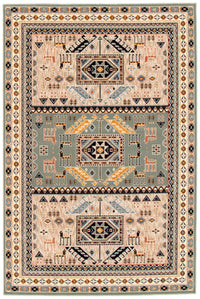 Carpette Quincy bleu sarcelle - 7 pi 10 po x 10 pi 2 po