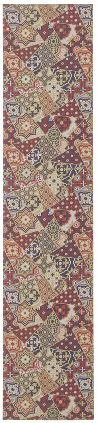 Carpette Bellezza rougevert 2 pi 2 po x 22 pi 0 po
