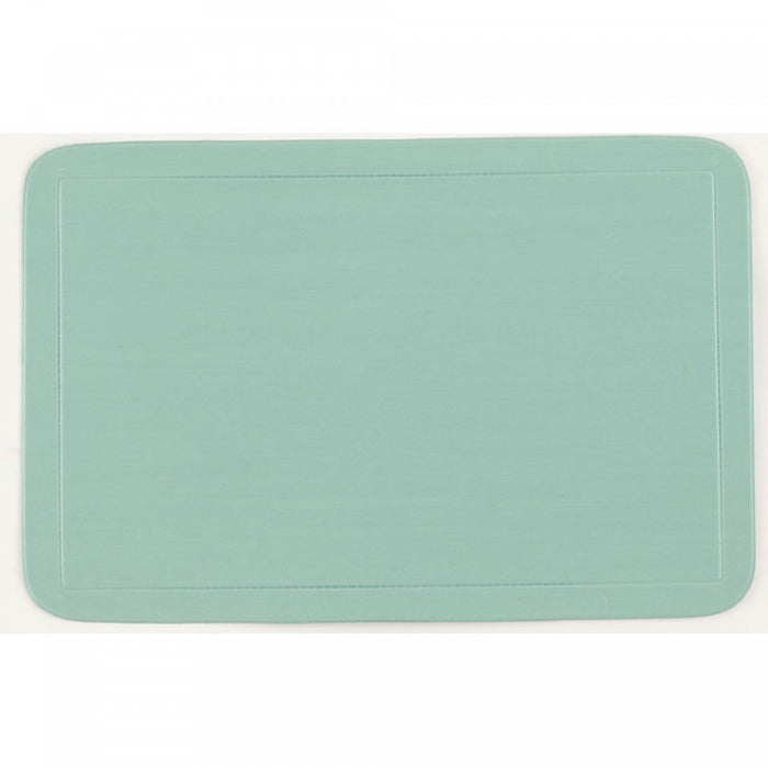 Napperon en plastique bleu clair - ensemble de 12