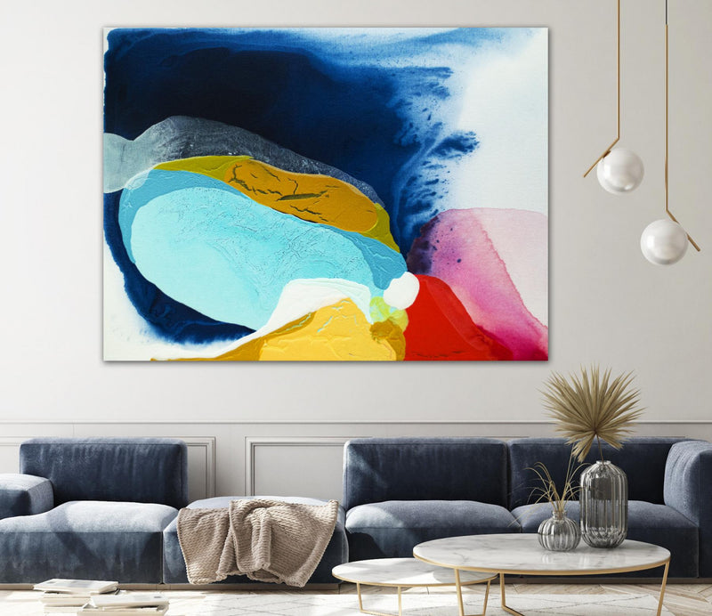 Œuvre d’art murale Giant Art « Maya Iv » 72 x 54