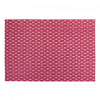Napperon Spectra rouge en vinyle - ensemble de 12