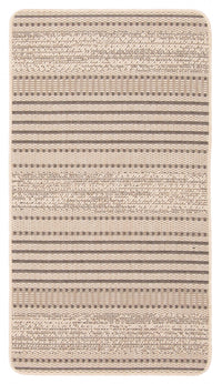 Carpette Wileen brun clair - 2 pi 2 po x 3 pi 11 po