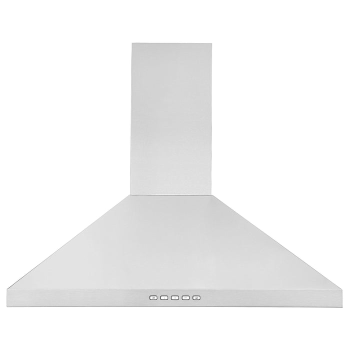 Hotte de cuisinière murale de style pyramidal convertible Ancona de 30 po - AN-1136