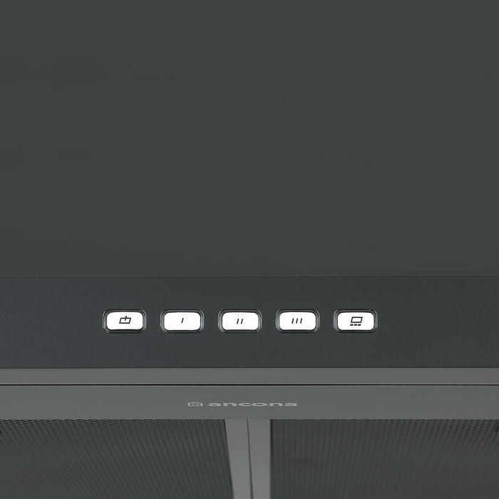 Hotte de cuisinière murale convertible Ancona de 30 po - AN-17018BLK