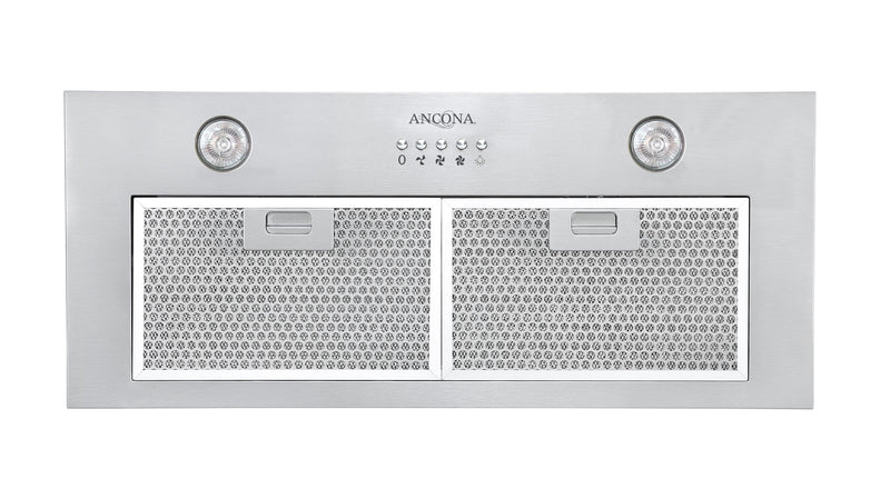 Hotte de cuisinière encastrée à conduit B328D d’Ancona de 28 po - AN-1320