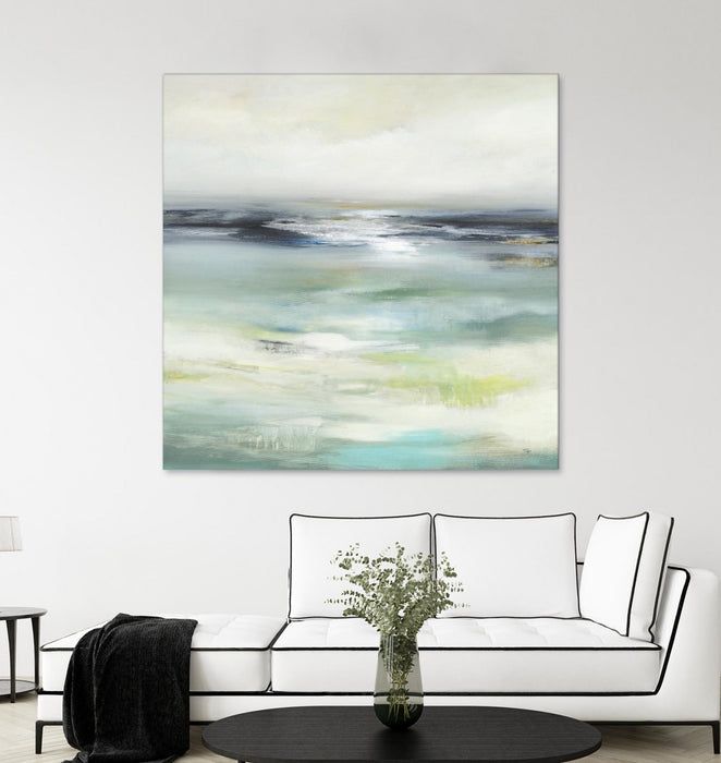 Œuvre d’art murale Giant Art « Layered View » 54 x 54