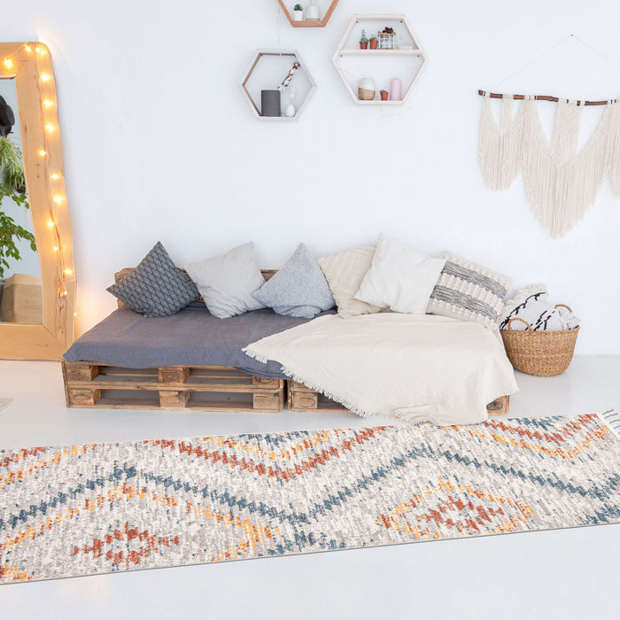  Carpette Vera Sun ivoirebleue - 2 pi 7 po x 8 pi 4 po