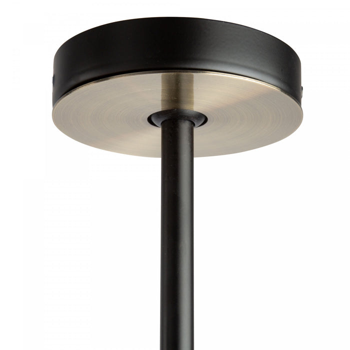 Lustre Tribeca noir à 6 ampoules