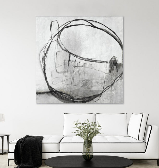 Œuvre d’art murale Giant Art « Lucent Sphere » 54 x 54