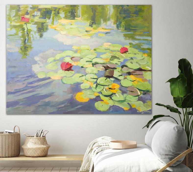 Œuvre d’art murale Giant Art « No Cloudy Days » 72 x 54